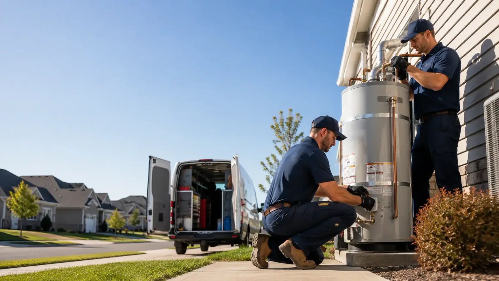 Water Heater Installation in Ellendale, ND